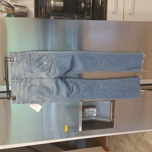💕MOTHER💕 The Hustler Ankle Fray Jeans ~ Thrilling Shots 28 NWT - Picture 10 of 16